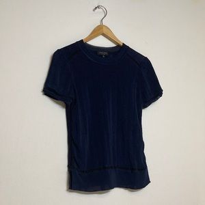 Rag & Bone knit rayon shirt